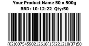 sample GS128 pallet code sample GS128 pallet code